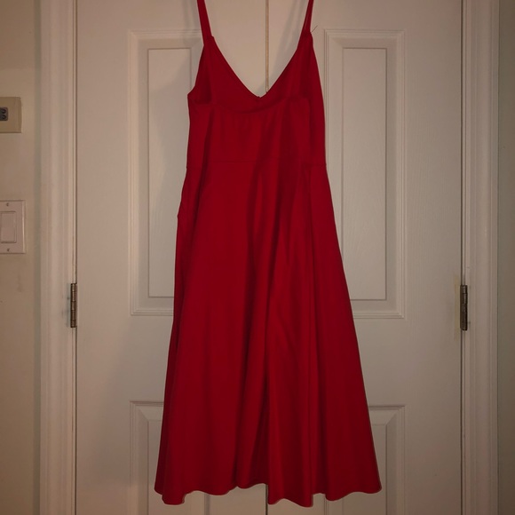 Wyatt Red Dress, Size Medium - Picture 5 of 7